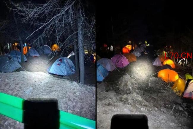 应急局称五台山求援游客已安全下山 风雪中惊险救援